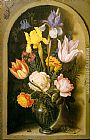 Ambrosius Bosschaert the Elder Flowers painting